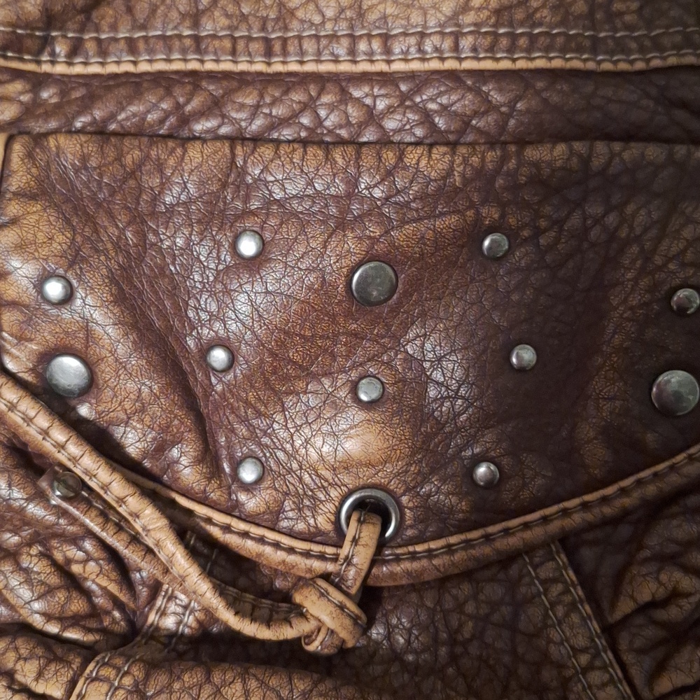 VINTAGE SPARROW TRUE Elegant Brown Women's Shoulder Bag. - Picture 16 of 16